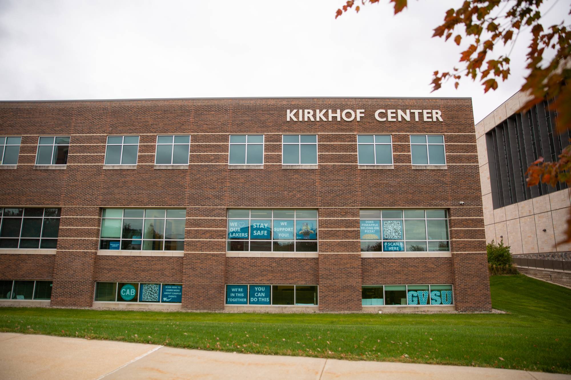 Exterior of Kirkhof Center